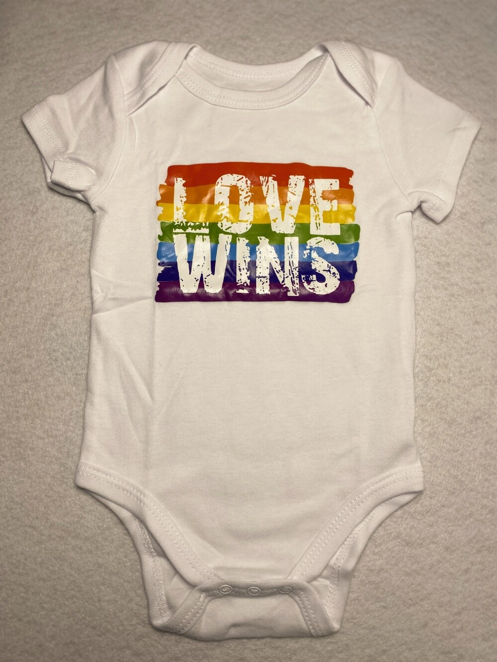 LGBTQ Gay Pride Infant Jumpsuit 3-6 Months